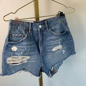Garage Festival Shorts Distressed